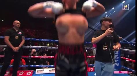 daniella hemsley celebration uncensored video|Boxing: Daniella Hemsley flashes crowd after Kingpyn Boxing